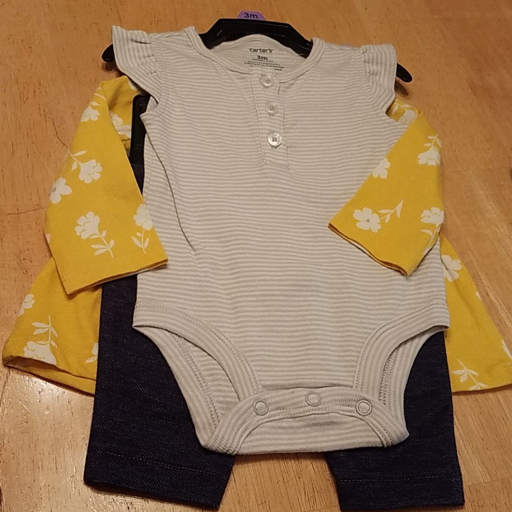 Carters 3 piece set